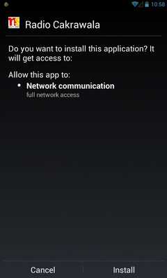 Emulate Android APK Radio Cakrawala Emulate Android APK Radio Cakrawala