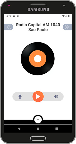 Run android online APK Radio Capital AM 1040 Sao Paul from MyAndroid or emulate Radio Capital AM 1040 Sao Paul using MyAndroid