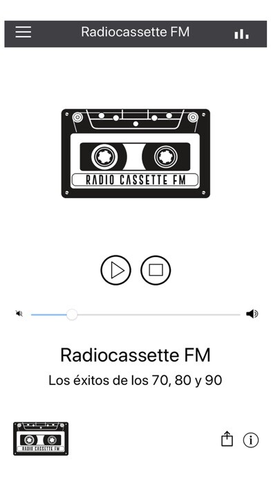 Emulate iPhone app Radiocassette FM using MyAndroid