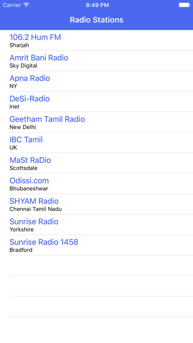 Emulate iPhone app Radio Channel Indian FM Online Streaming using MyAndroid Emulate iPhone app Radio Channel Indian FM Online Streaming using MyAndroid
