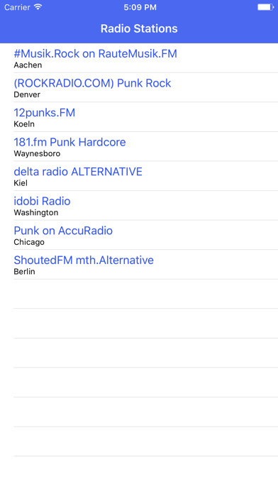 Emulate iPhone app Radio Channel Punk FM Online Streaming using MyAndroid Emulate iPhone app Radio Channel Punk FM Online Streaming using MyAndroid