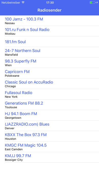 Emulate iPhone app Radio Channel Soul FM Online Streaming using MyAndroid Emulate iPhone app Radio Channel Soul FM Online Streaming using MyAndroid