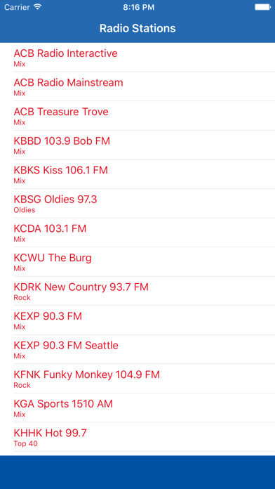 Emulate iPhone app Radio Channel Washington FM Online Streaming using MyAndroid Emulate iPhone app Radio Channel Washington FM Online Streaming using MyAndroid