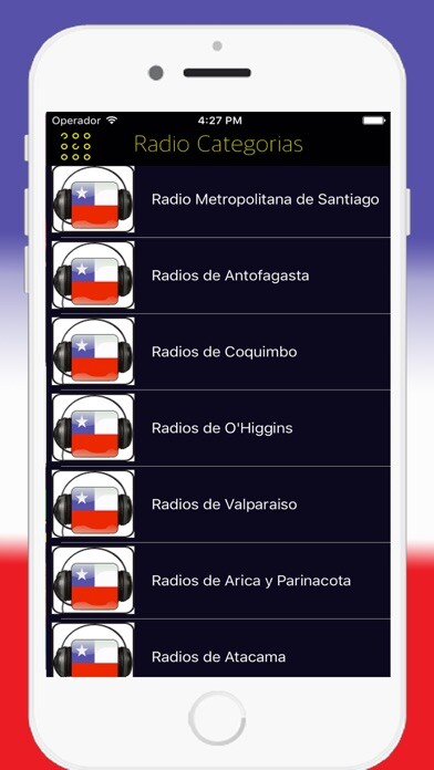 Emulate iPhone app Radio Chile - Chilean Live Radios Stations Online using MyAndroid Emulate iPhone app Radio Chile - Chilean Live Radios Stations Online using MyAndroid