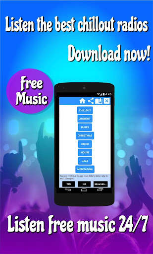 Run android online APK Radio chillout music app from MyAndroid or emulate Radio chillout music app using MyAndroid