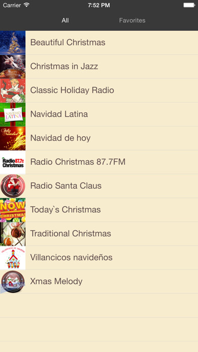 Emulate iPhone app Radio Christmas Music using MyAndroid Emulate iPhone app Radio Christmas Music using MyAndroid