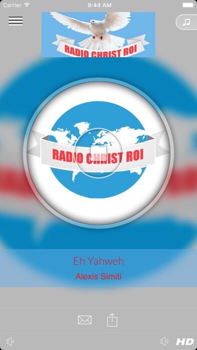 Emulate iPhone app Radio Christ Roi using MyAndroid Emulate iPhone app Radio Christ Roi using MyAndroid