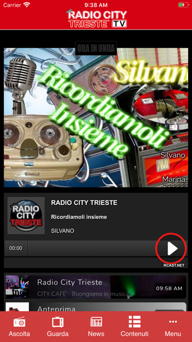 Emulate iPhone app Radio City Trieste TV using MyAndroid Emulate iPhone app Radio City Trieste TV using MyAndroid