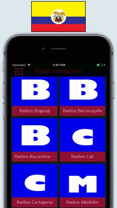 Emulate iPhone app Radio Colombia FM / Radios Stations Online Live using MyAndroid