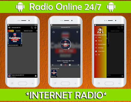 Run android online APK Radio Columbia Costa Rica 98.7 Fm Radio NO OFICIAL from MyAndroid or emulate Radio Columbia Costa Rica 98.7 Fm Radio NO OFICIAL using MyAndroid