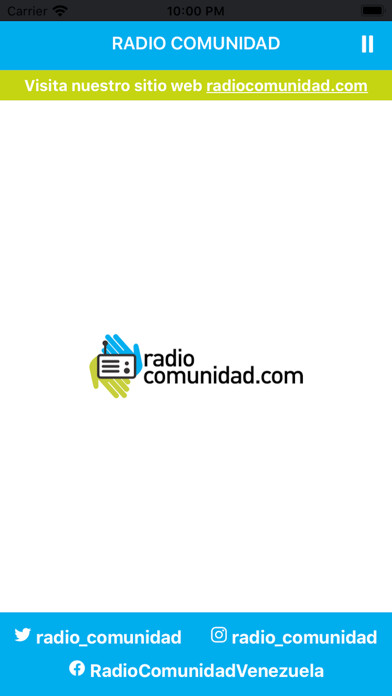 Emulate iPhone app RADIO COMUNIDAD using MyAndroid Emulate iPhone app RADIO COMUNIDAD using MyAndroid