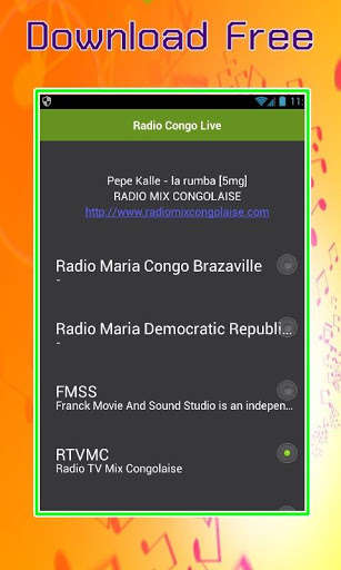 Emulate Android APK Radio Congo Live Emulate Android APK Radio Congo Live