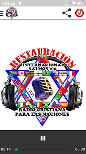 Run android online APK Radio cristiana Restauracion para las naciones from MyAndroid or emulate Radio cristiana Restauracion para las naciones using MyAndroid