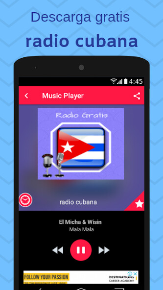 Emulate Android APK Radio Cubana