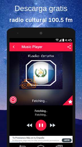 Run android online APK radio cultural 100.5 fm from MyAndroid or emulate radio cultural 100.5 fm using MyAndroid Run android online APK radio cultural 100.5 fm from MyAndroid or emulate radio cultural 100.5 fm using MyAndroid