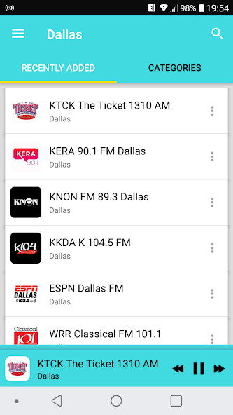 Run android online APK radio dallas from MyAndroid or emulate radio dallas using MyAndroid