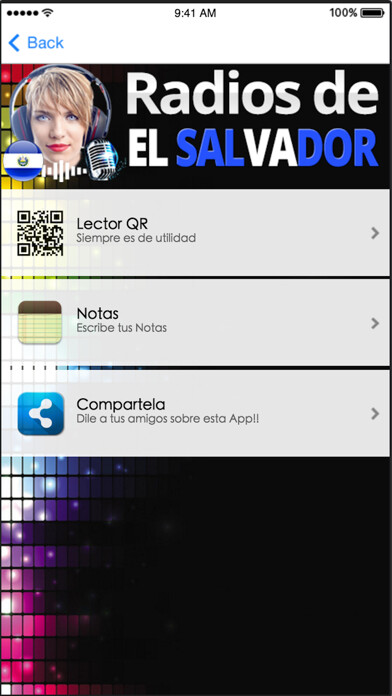 Emulate iPhone app Radio de el Salvador using MyAndroid Emulate iPhone app Radio de el Salvador using MyAndroid