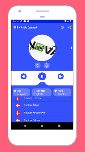 Run android online APK Radio Denmark + DAB Radio FM from MyAndroid or emulate Radio Denmark + DAB Radio FM using MyAndroid