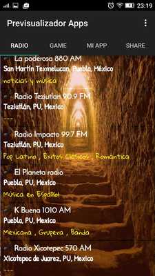 Emulate Android APK Radio de Puebla Emulate Android APK Radio de Puebla