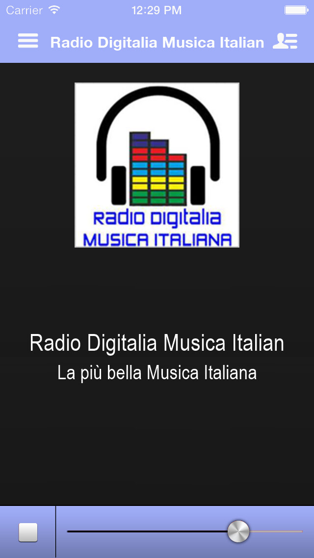 Emulate iPhone app Radio Digitalia Musica Italiana using MyAndroid Emulate iPhone app Radio Digitalia Musica Italiana using MyAndroid