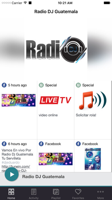 Emulate iPhone app Radio DJ Guatemala using MyAndroid Emulate iPhone app Radio DJ Guatemala using MyAndroid
