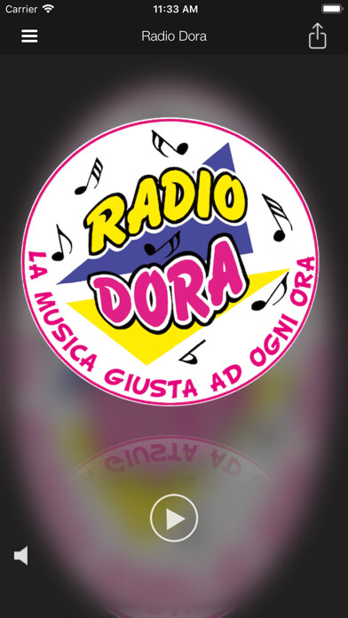 Emulate iPhone app Radio Dora using MyAndroid