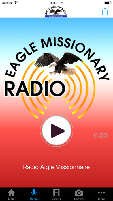 Emulate iPhone app Radio Eagle Missionary using MyAndroid Emulate iPhone app Radio Eagle Missionary using MyAndroid