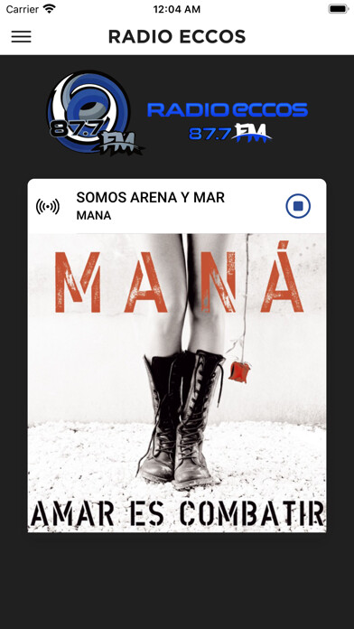 Emulate iPhone app Radio Eccos 87.7 using MyAndroid Emulate iPhone app Radio Eccos 87.7 using MyAndroid