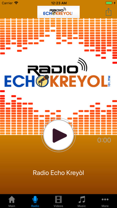 Emulate iPhone app Radio Echo Kreyòl using MyAndroid Emulate iPhone app Radio Echo Kreyòl using MyAndroid