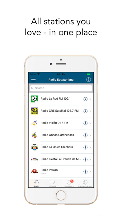 Emulate iPhone app Radio Ecuatoriana en vivo using MyAndroid Emulate iPhone app Radio Ecuatoriana en vivo using MyAndroid