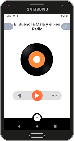 Run android online APK Radio El Bueno la Mala y el F from MyAndroid or emulate Radio El Bueno la Mala y el F using MyAndroid