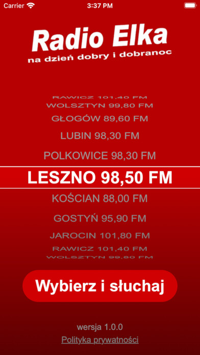 Emulate iPhone app Radio Elka using MyAndroid Emulate iPhone app Radio Elka using MyAndroid
