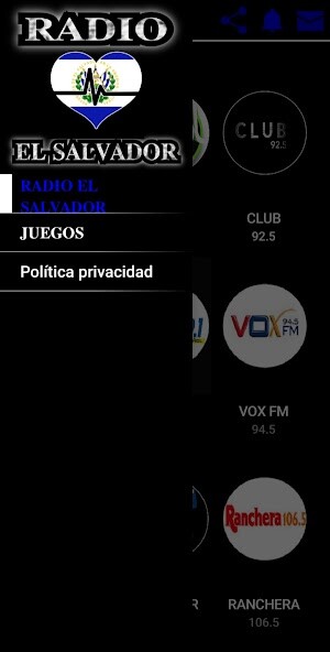 Emulate Android APK Radio El Salvador - AM FM Online
