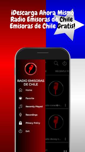 Run android online APK Radio Emisoras de Chile Gratis from MyAndroid or emulate Radio Emisoras de Chile Gratis using MyAndroid