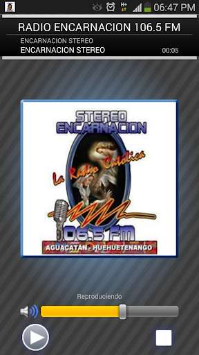 Run android online APK RADIO ENCARNACION 106.5 FM from MyAndroid or emulate RADIO ENCARNACION 106.5 FM using MyAndroid