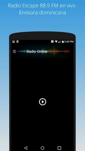 Run android online APK Radio Escape 88.9 FM en vivo  Emisora dominicana from MyAndroid or emulate Radio Escape 88.9 FM en vivo  Emisora dominicana using MyAndroid