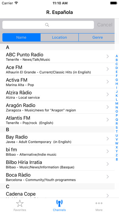 Emulate iPhone app Radio Española (Radios from Spain) using MyAndroid Emulate iPhone app Radio Española (Radios from Spain) using MyAndroid