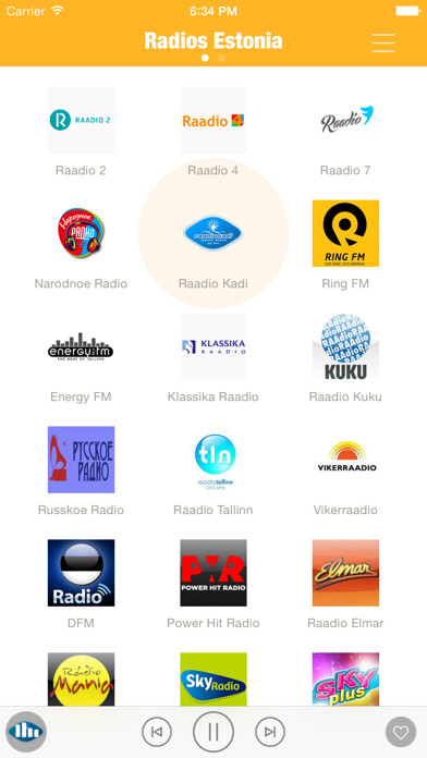 Emulate iPhone app Radio Estonia FM (Eesti Radios Raadio Stream AM) using MyAndroid Emulate iPhone app Radio Estonia FM (Eesti Radios Raadio Stream AM) using MyAndroid