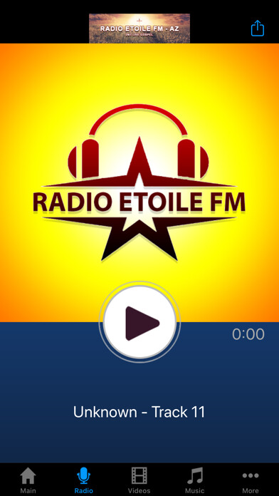 Emulate iPhone app Radio Etoile FM using MyAndroid Emulate iPhone app Radio Etoile FM using MyAndroid