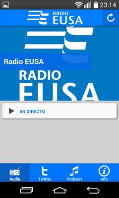 Emulate Android APK Radio EUSA Sevilla