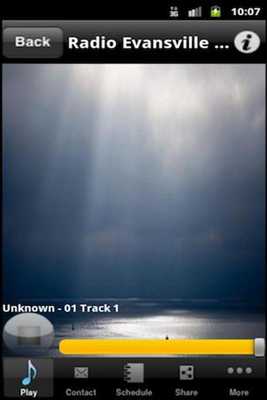 Emulate Android APK Radio Evansville NuevoOrizonte