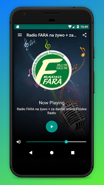 Run android online APK Radio Fara Polskie FM Online from MyAndroid or emulate Radio Fara Polskie FM Online using MyAndroid