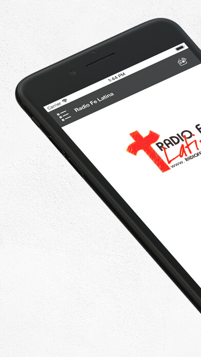 Emulate iPhone app Radio Fe Latina using MyAndroid