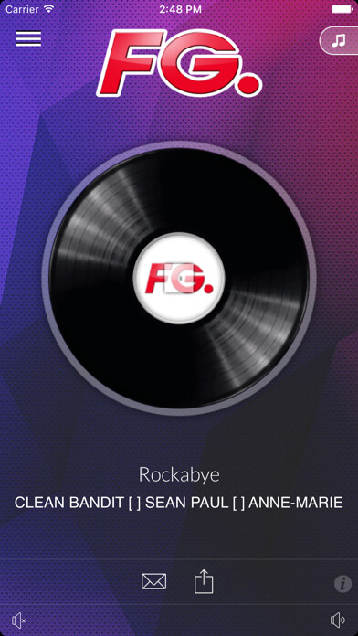 Emulate iPhone app Radio FG Vlaanderen using MyAndroid Emulate iPhone app Radio FG Vlaanderen using MyAndroid