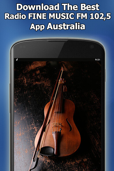 Run android online APK Radio FINE MUSIC FM 102,5 Online Free Australia from MyAndroid or emulate Radio FINE MUSIC FM 102,5 Online Free Australia using MyAndroid
