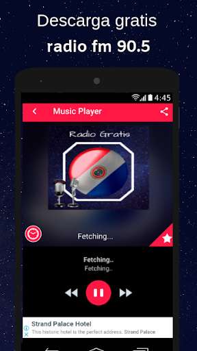 Run android online APK radio fm 90.5 from MyAndroid or emulate radio fm 90.5 using MyAndroid
