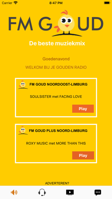 Emulate iPhone app Radio FMGoud using MyAndroid Emulate iPhone app Radio FMGoud using MyAndroid