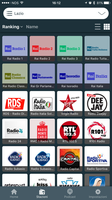 Emulate iPhone app Radio FM Italia Online - Internet Streaming using MyAndroid Emulate iPhone app Radio FM Italia Online - Internet Streaming using MyAndroid