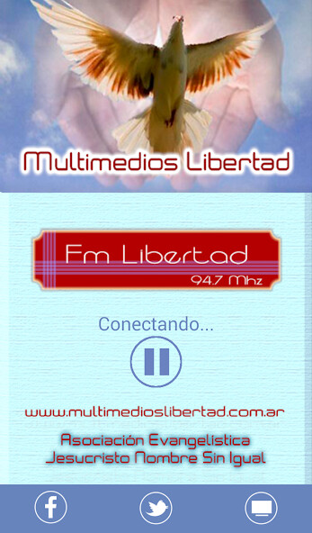Emulate Android APK Radio FM Libertad 94.7