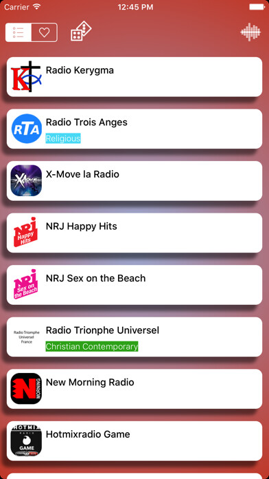 Emulate iPhone app Radio - FM,Musique,Podcasts - Les Plus Grandes Radios Françaises sur mobile using MyAndroid Emulate iPhone app Radio - FM,Musique,Podcasts - Les Plus Grandes Radios Françaises sur mobile using MyAndroid